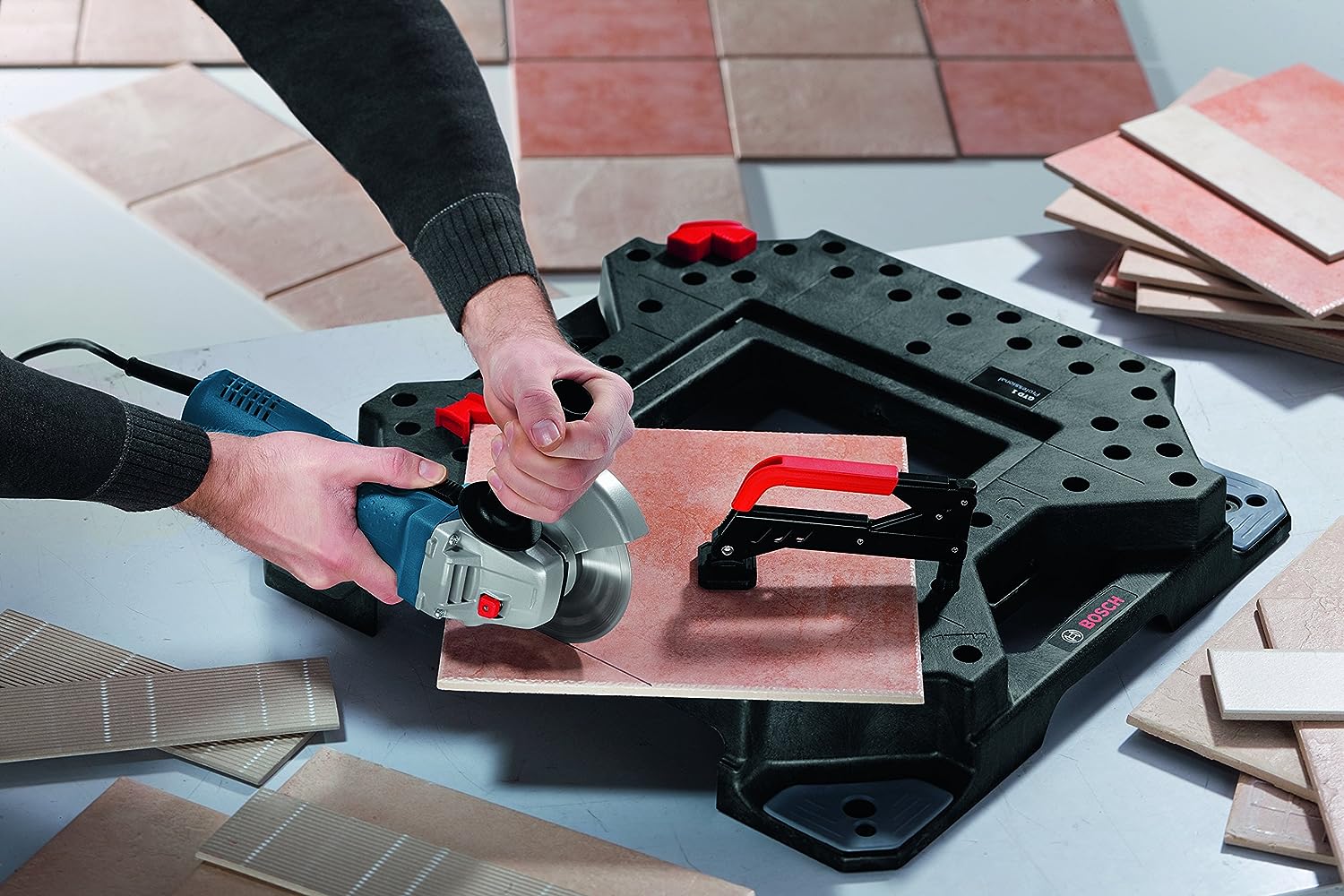 amoladora angular bosch professional GWS 7 - 115mm